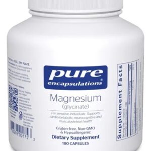 Glicinato de Magnesio - Pure Encapsulation 180 caps